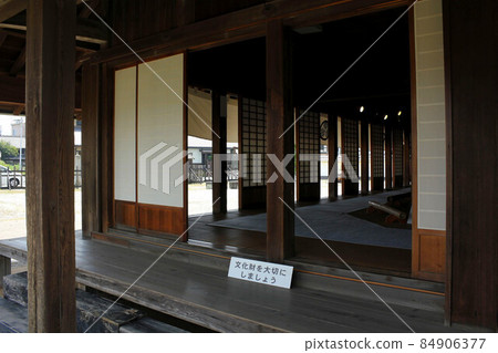 Scenery of Arai Sekisho on the Tokaido 84906377