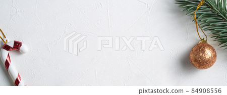 Christmas background top view holiday decoration Christmas background クリスマスバック 84908556