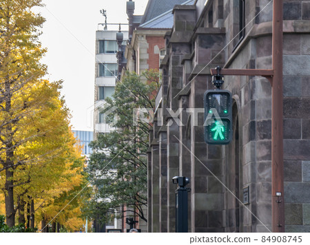 Marunouchi scenery in late autumn 84908745
