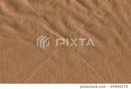 Knitting brown texture of sweater close up Knitting brown texture of sweater close up 84909370