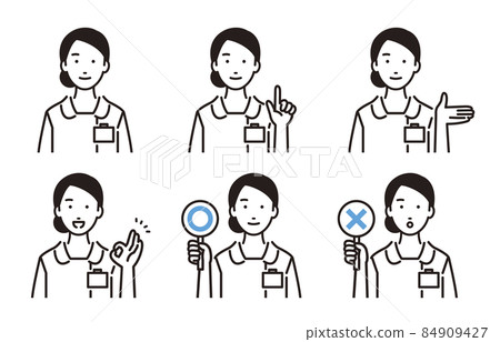 人女護士套裝 84909427