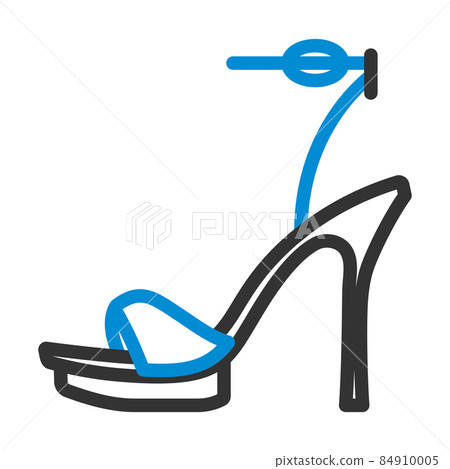 Woman High Heel Sandal Icon Woman High Heel Sandal Icon 84910005