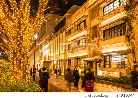 東京表Omotesando·冬季照明 84910344