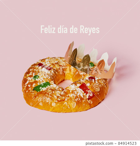 three spanish king cakes, web banner three spanish king cakes, web banner 84914523