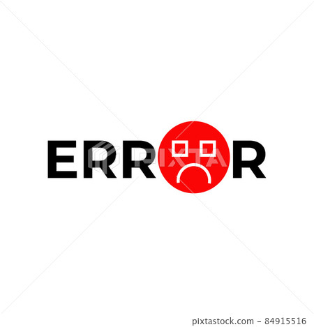 Error message icon symbol logo design 84915516