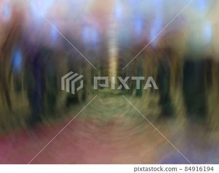 Motion movement autumn. Mystical motion bokeh forest in autumn Motion movement autumn. Mystical motion bokeh forest in autumn 84916194