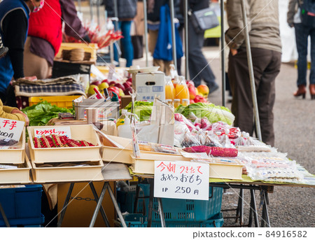 Morning Market Jinyamae Hida Takayama Taken in November 2021 84916582