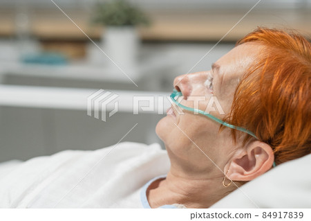 Elderly patient at the hospital Elderly patient at the hospital 84917839