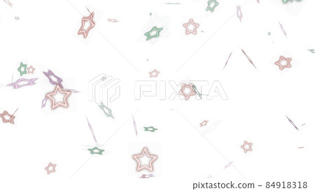 CG star Many dancing colorful stars CG star Many dancing colorful stars 84918318