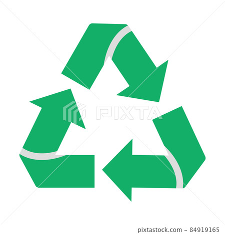 Recycle symbol green environmental problem 84919165
