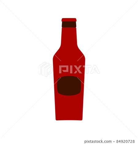 Bottles glass brewery. Main bottles consisting big beer on glass bottles illustration pattern with gourmet isolated background. Identical theme lid accessory kit for beer many dark glass beer 84920728
