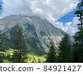 Engalm Valley at Karwendel mountains in Austria 84921427