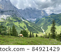 Engalm Valley at Karwendel mountains in Austria 84921429