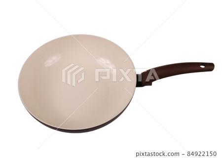 Photo of brown ceramic frying pan 84922150