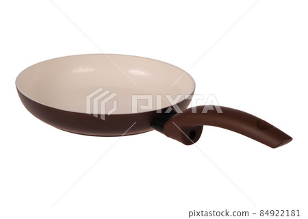 Photo of brown ceramic frying pan 84922181