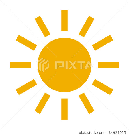 Cute sun icon Cute sun icon 84923925
