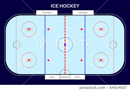 Ice hockey rink 84924687