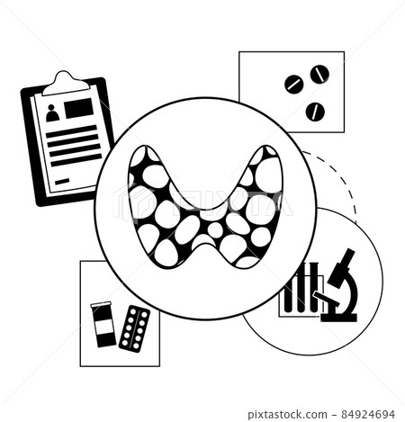 hypothyroidism thyroid gland hypothyroidism thyroid gland 84924694