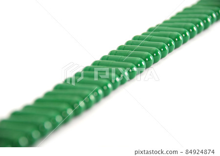 Group green capsules Group green capsules 84924874