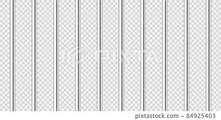Realistic metal prison bars. Detailed jail cage, prison iron fence. Criminal background mockup Realistic metal prison bars. Detailed jail cage, prison iron fence. Criminal background mockup 84925403