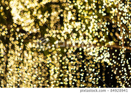blurred abstract bokeh background for Decorations for New Year and Holidays, Christmas ball light 84928941