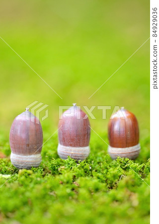 Compared to the back of the acorn, no, it has a unique character. 84929036