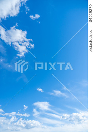 天空雲彩藍天白色雲彩綜合性背景材料照片材料 84929270