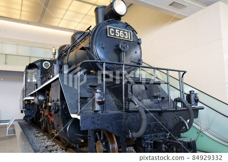 Yushukan's Burma Railway C56 type steam locomotive Yushukan's Burma Railway C56 type steam locomotive 84929332
