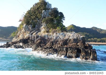 Kimatsushima seen from a cruise ship 84931043
