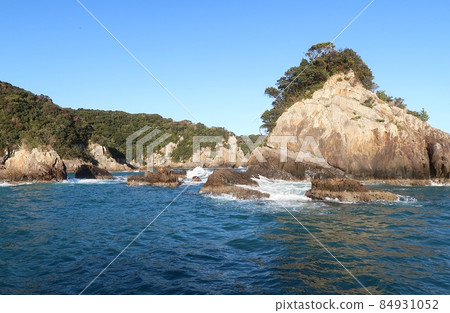 Kimatsushima seen from a cruise ship 84931052
