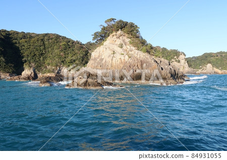 Kimatsushima seen from a cruise ship 84931055