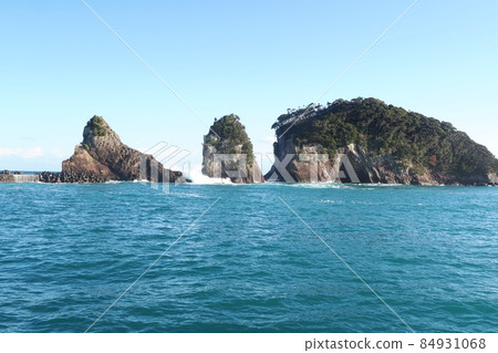 Kimatsushima seen from a cruise ship 84931068