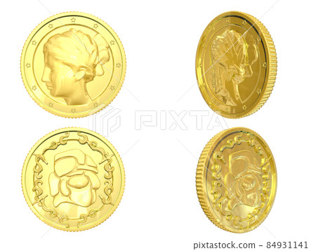 Coin CG gold coin electronic money currency 84931141