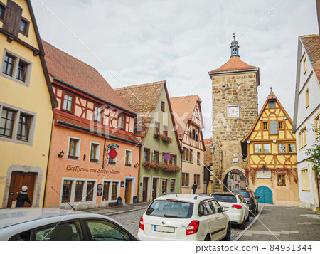 Rothenburg ob der Tauber 在冬天,德國 Rothenburg ob der Tauber 在冬天,德國 84931344