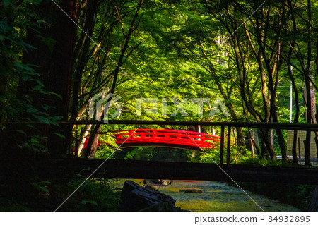 靜岡縣森町大國神社 初夏的景色 靜岡縣森町大國神社 初夏的景色 84932895