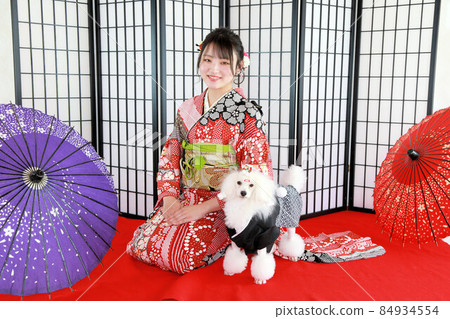 成人預拍成人振袖工作室拍攝人像 84934554