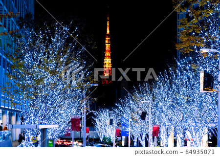 Illumination of Roppongi Keiryozaka Illumination of Roppongi Keiryozaka 84935071