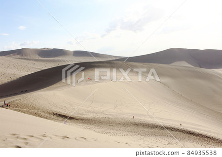 絲綢之路遊記，美麗的鳴沙山和月牙山，第2112部 84935538