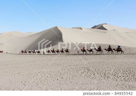 絲綢之路遊記，美麗的鳴沙山和月牙山，第2112部 84935542