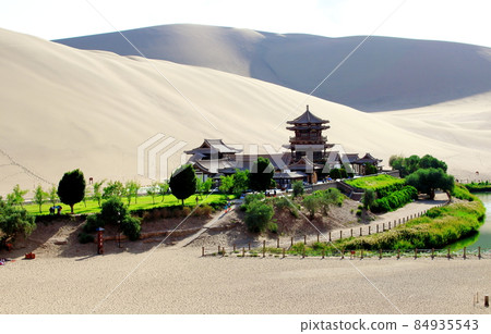 絲綢之路遊記，美麗的鳴沙山和月牙山，第2112部 84935543