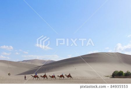 絲綢之路遊記，美麗的鳴沙山和月牙山，第2112部 84935553