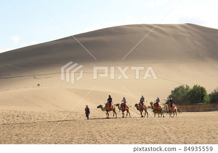 絲綢之路遊記，美麗的鳴沙山和月牙山，第2112部 84935559