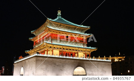 絲綢之路遊記，美麗的西安鐘樓和鼓樓，第2112部分 84935767