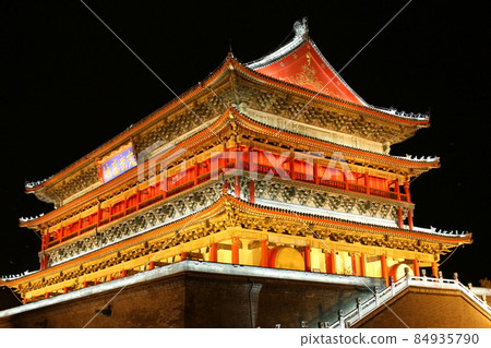 絲綢之路遊記,美麗的西安鐘樓和鼓樓,第2112部分 絲綢之路遊記,美麗的西安鐘樓和鼓樓,第2112部分 84935790