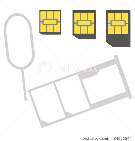 雙 SIM 卡、卡托和插針正面 雙 SIM 卡、卡托和插針正面 84935844