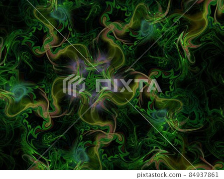 Imaginatory fractal abstract background Image 84937861