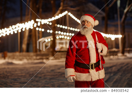 Man In Santa Costume Man In Santa Costume 84938542