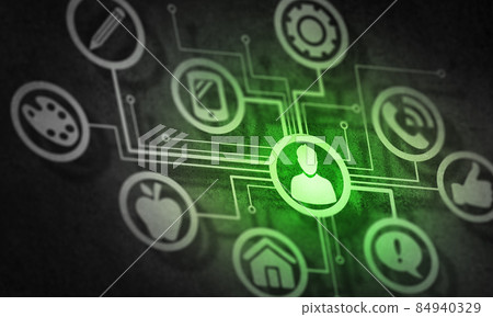 Social media communication Social media communication 84940329