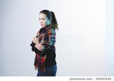 Cool female portrait Cool female portrait 84940486