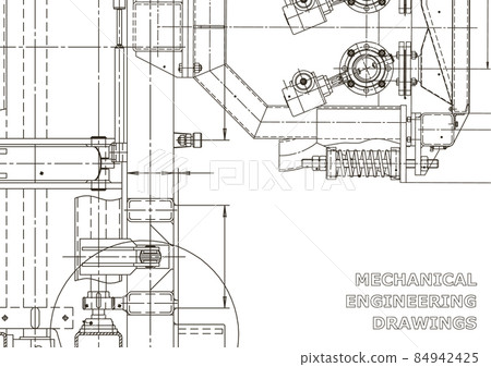 Mechanical instrument making. Technical...-插圖素材 [84942425] - PIXTA圖庫